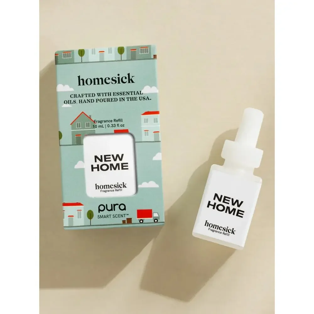 Pura Homesick Fragrance Refill New Home + Winter Mantel 2 Pack 10ml